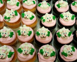 Buckies - April - Easter Bunny Cupcakes